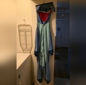 Disney Stitch Kigurumi Onsie Cozy Button Up Hodded